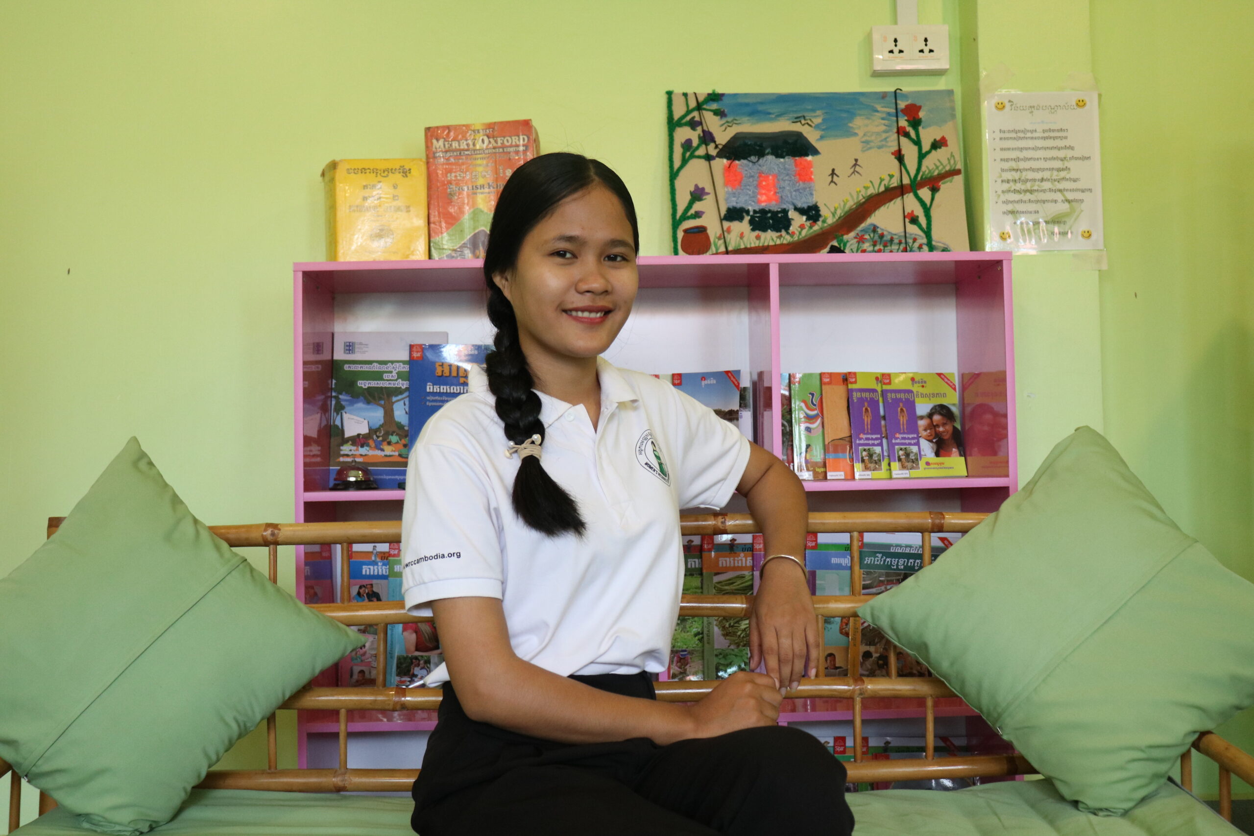 Och Phlong, Tuk-tuk Driver at Women's Resource Center, Cambodia